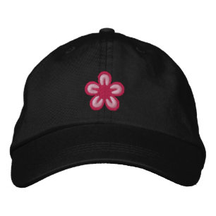 Gorra Bordada Flor