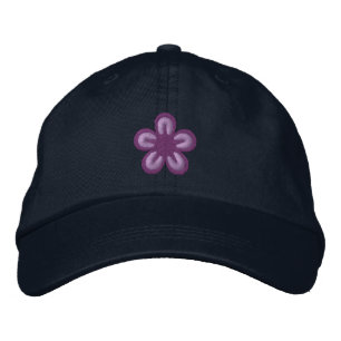 Gorra Bordada Flor