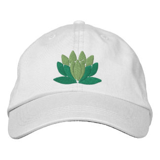 Gorra Bordada Flor de Loto