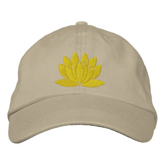 Gorra Bordada Flor de Loto