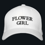 Gorra Bordada Flor Niña blanco negro elegante Moda boda tribu<br><div class="desc">Moda Flor Niña boda blanco y negro tribu de novias Embroidadas gorro de béisbol Disponible en muchos colores y opciones</div>