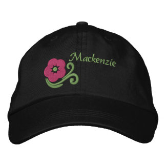 Gorra Bordada Flower Personalized Embroidered Baseball Hat