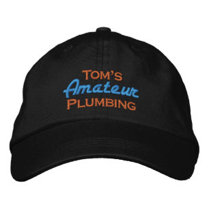 Gorra Bordada Fontanería Amateur de Tom