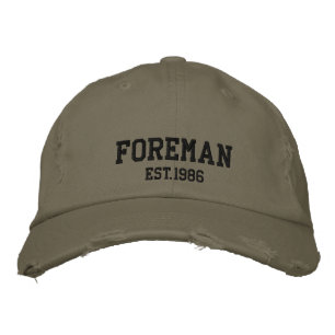 Gorra Bordada Foreman