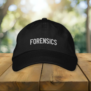 Gorra Bordada Forense