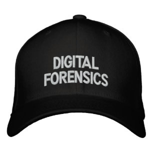 Gorra Bordada Forense digital