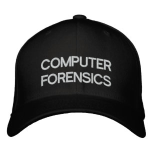 GORRA BORDADA FORENSÍA DE EQUIPO