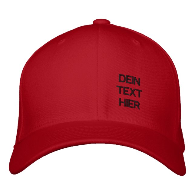 Gorra Bordada Forman Cap con Bestickung mismo (Anverso)
