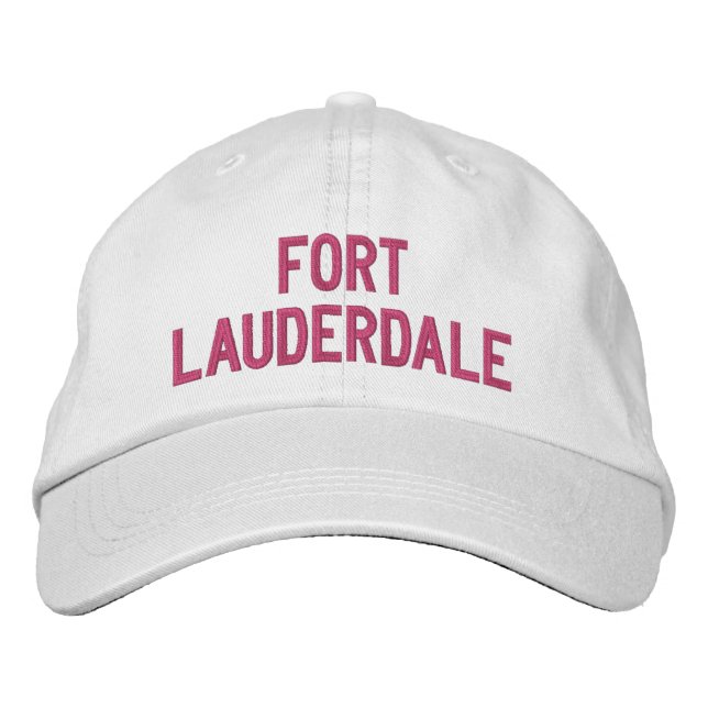 GORRA BORDADA FORT LAUDERDALE (Anverso)