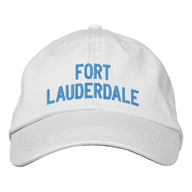 GORRA BORDADA FORT LAUDERDALE (Anverso)