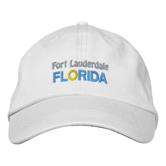 Gorra Bordada FORT LAUDERDALE cap (Anverso)