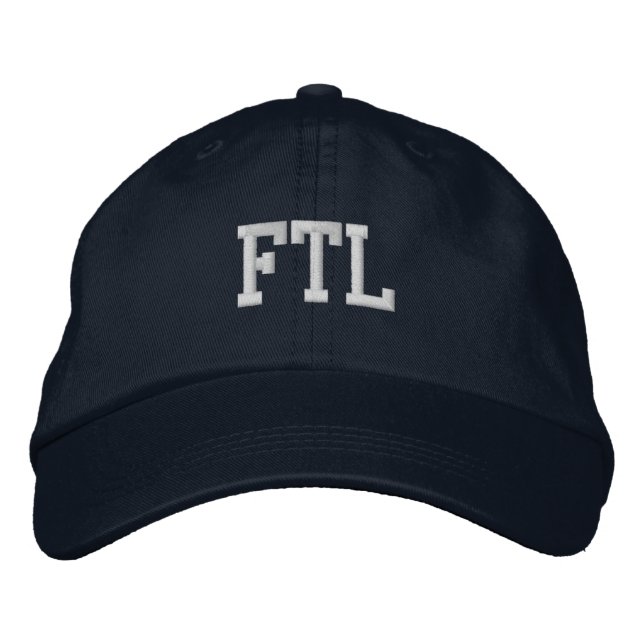 Gorra Bordada  Fort Lauderdale Florida Embroidered Baseball Hat (Anverso)