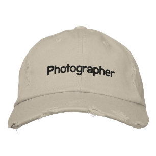 Gorra Bordada Fotógrafo