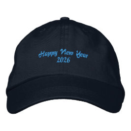 Gorra Bordada Fresco Comienzo Año Nuevo 2026 Deseos-Gorra Elegan
