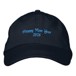 Gorra Bordada Fresco Comienzo Año Nuevo 2026 Deseos-Gorra Elegan