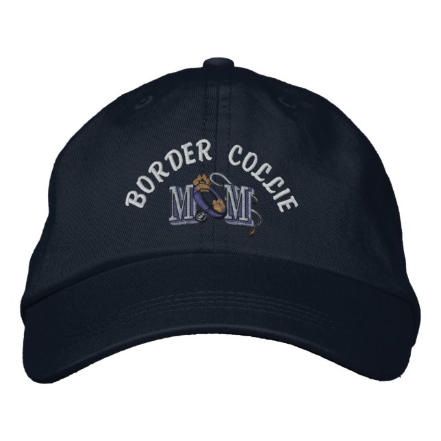 Gorra Bordada Frontera Collie Dog MOM (Anverso)