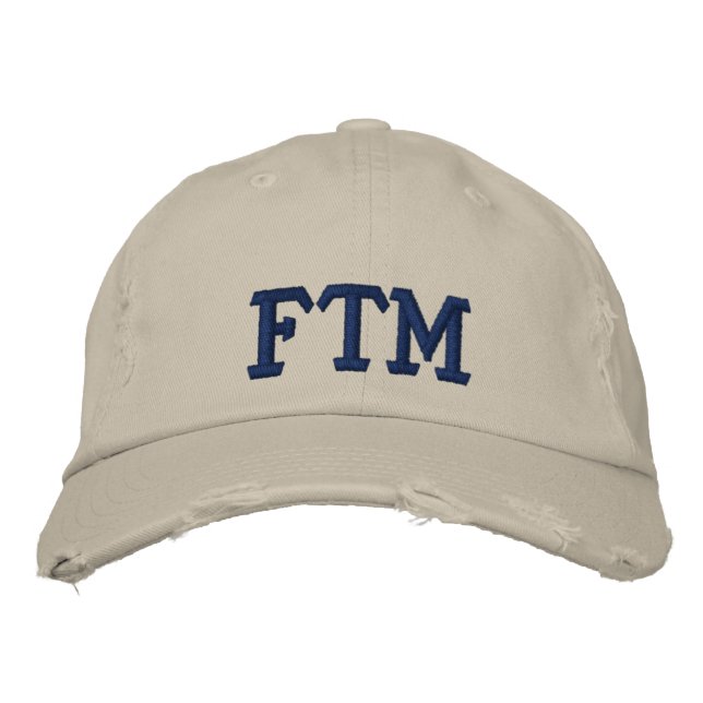 GORRA BORDADA FTM (Anverso)