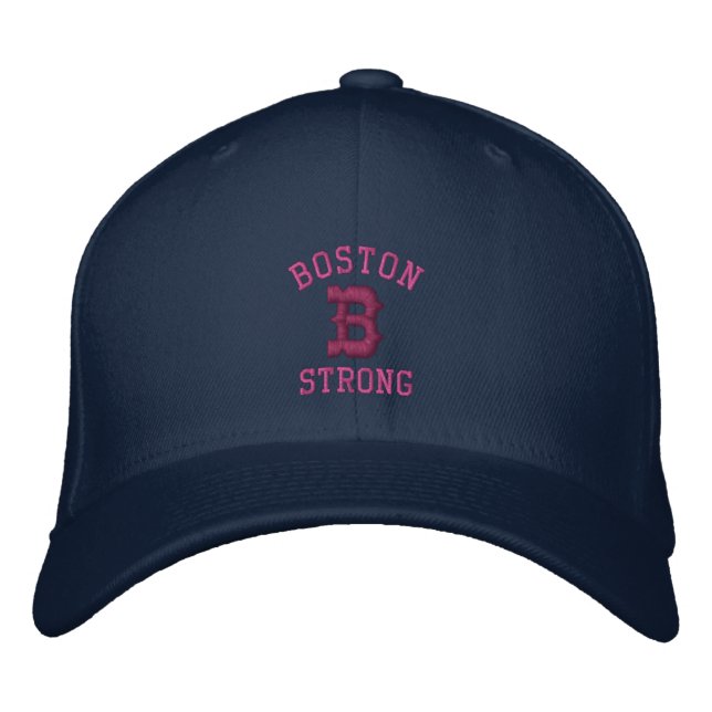 Gorra Bordada Fuerte en Boston (Anverso)