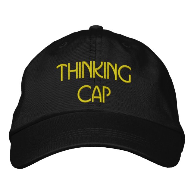 Gorra Bordada Fun THINKING CAP (Anverso)