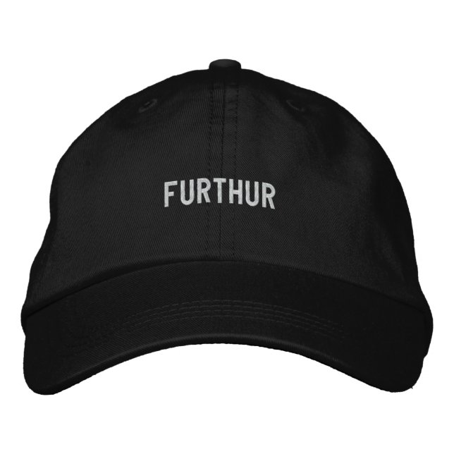 Gorra Bordada furor (Anverso)