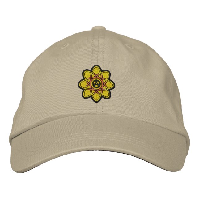 Gorra Bordada Fusión nuclear (Anverso)