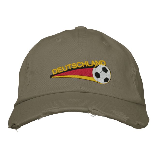 Gorra Bordada Fussball de Deutschland (Anverso)