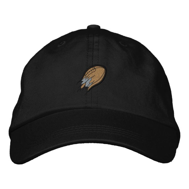 Gorra Bordada Fútbol triturado (Anverso)