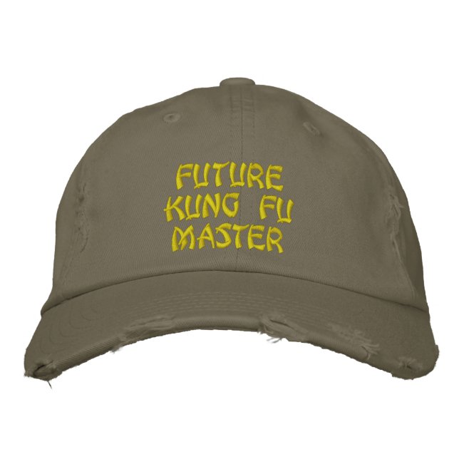 Gorra Bordada FutureKung FuMaster (Anverso)