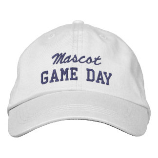 Gorra Bordada Game Day Custom Mascot or Team Name