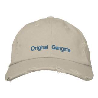 Gorra Bordada Gangsta rap