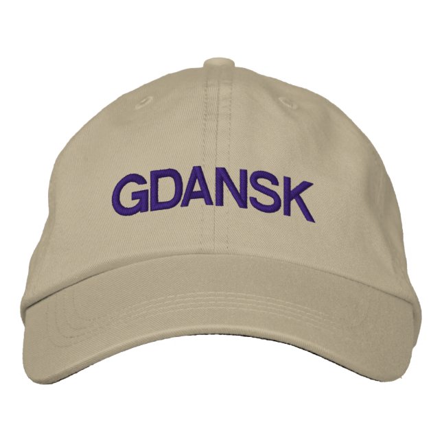 Gorra Bordada Gdansk Cap (Anverso)