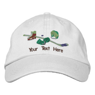 Gorra Bordada Gear de hockey - Personalizar
