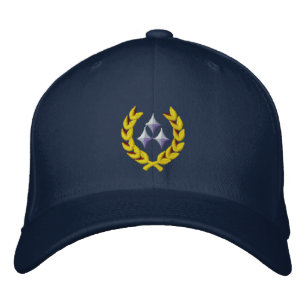 Gorra Bordada General de tres estrellas