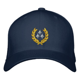 Gorra Bordada General de tres estrellas