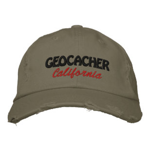 Gorra Bordada Geocacher California