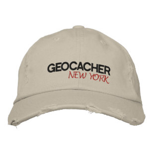 Gorra Bordada Geocacher Nueva York