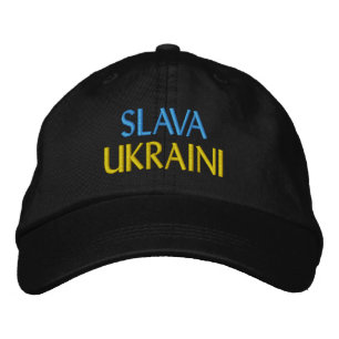 Gorra Bordada "Gloria a Ucrania" UCRANIANA