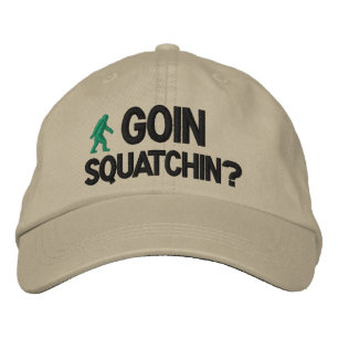 Gorra Bordada ¿Goin Squatchin?