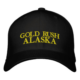GORRA BORDADA GOLD RUSH, ALASKA