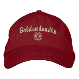 Gorra Bordada Goldendoodle, MOM