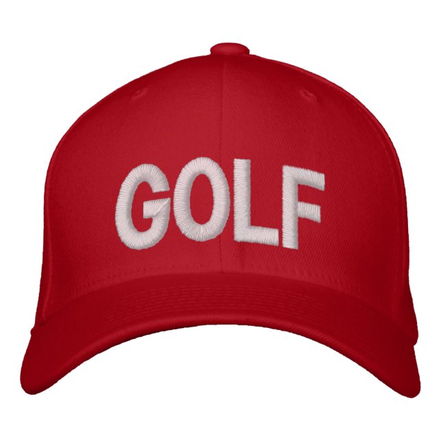 Gorra Bordada Golf (Anverso)