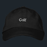 Gorra Bordada Golf<br><div class="desc">Golf Borrada - Gorra. Tapón ajustable básico. ScottsJazz Design Original.</div>