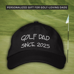 Gorra Bordada Golf Dad Desde Año Personalizado