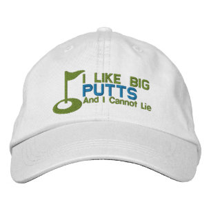Gorra Bordada Golfer Me Gustan Los Putts Grandes
