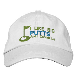 Gorra Bordada Golfer Me Gustan Los Putts Grandes