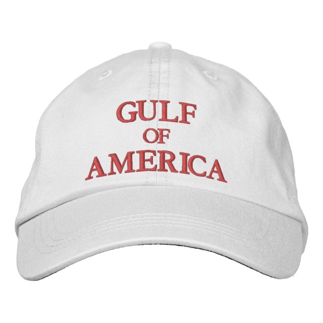 GORRA BORDADA GOLFO DE AMÉRICA (Anverso)