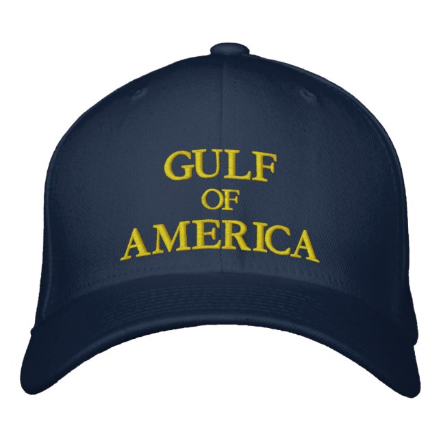 GORRA BORDADA GOLFO DE AMÉRICA (Anverso)