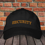 Gorra Bordada Goma de béisbol bordado de SEGURIDAD oro / negro<br><div class="desc">Gorras bordados: gorra clásica de béisbol de moda dorada / negra con el texto "SEGURIDAD" para discoteca,  fiesta de estudiantes,  Santa secreta,  soltero / fiesta de ropa,  boda,  fiesta de disfraces vestidos arriba / noche fuera</div>