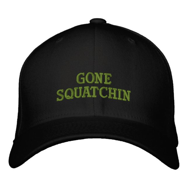 Gorra Bordada Gone Squatchin (Anverso)