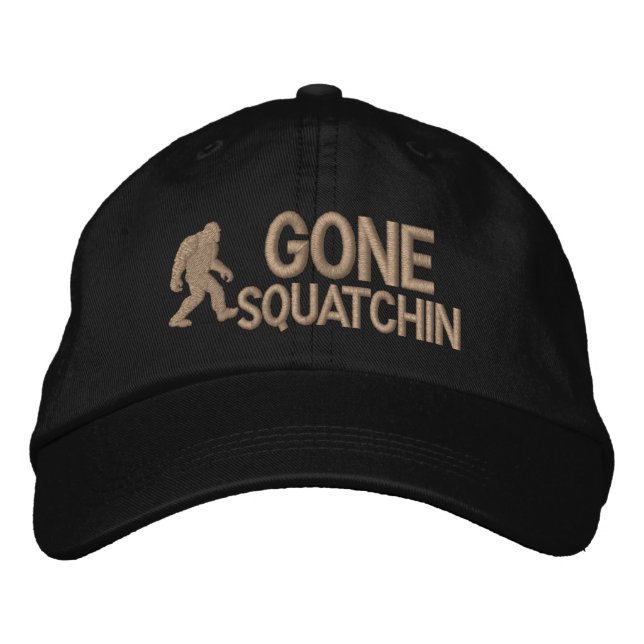 Gorra Bordada Gone Squatchin (Anverso)